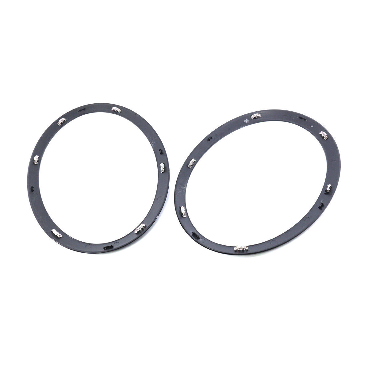 Glossy Black Headlight Bezel Trim Ring For 20142019 Mini Cooper F55