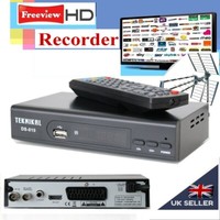Teknikal Full HD Freeview Set Top Box Receiver & Recorder Digital TV BBC ITV CH4