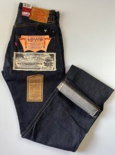 Vintage 90s Levi s LVC 1947 501xx Made in USA R button Selvedge Big E 28/34