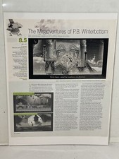 The Misadventures Of P.B Winterbottom Review video game print ad wall art