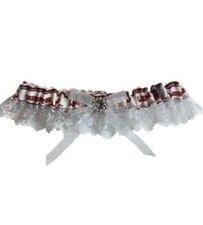 Alabama Crimson Tide Elastic Lace Bridal Wedding Garter