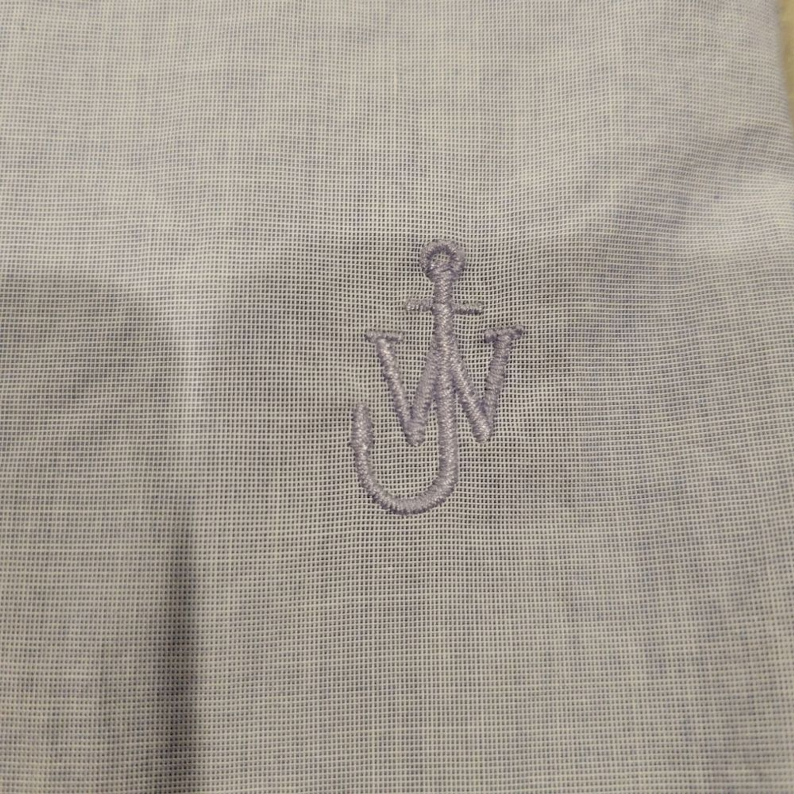 Jw Anderson/uniqlo Size S Cotton Oversized Long Sleeves Blue Shirt Dress