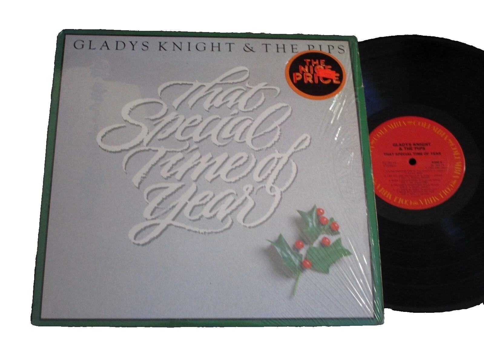 Discos de vinilo de Navidad vacaciones Gladys Knight