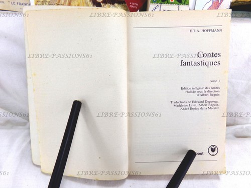 CONTES FANTASTIQUES TOME 1, E.T.A. HOFFMANN, ÉDITIONS MARABOUT, 1979 - Picture 8 of 16