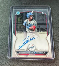2023 Bowman Chrome Mairoshendrick Martinus 1st Auto
