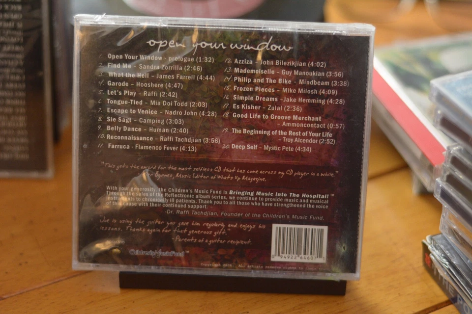 OPEN YOUR WINDOW [NEW CD] SEALED 2006 CHILDREN'S MUSIC COMPILATION [68] Foto 2 de 4