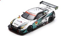 Car model 1:43 scale Spark SHOKUMO K's FRONTIER GT-R GT300 SUPER GT 2022