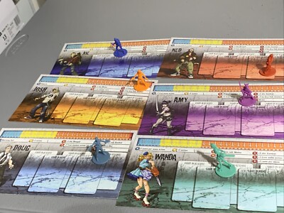 Zombicide Survivor Lot  6 Heroes