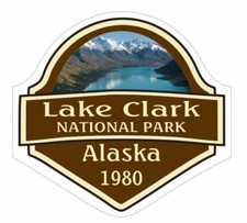 Lake Clark National Park Sticker Decal