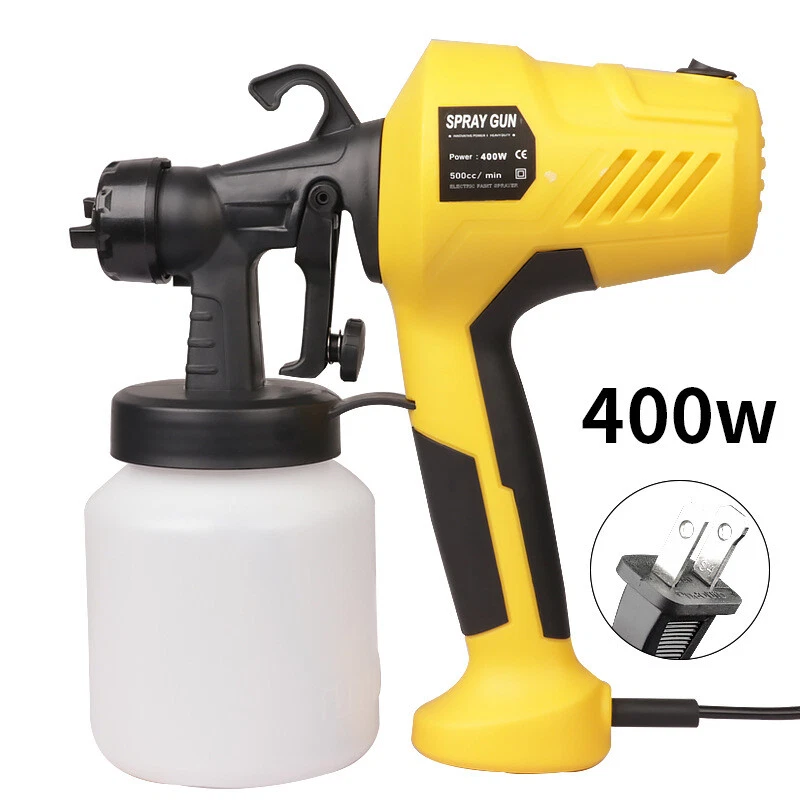 Handheld Electric Spray Gun Paint Sprayer Painter Painting Tool House Car  400W