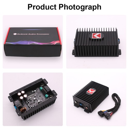 Amplificatore Digitale Auto Android Navigazione DSP Autoradio Stereo Elettrico 4x80W - Foto 14 di 22
