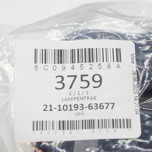 Portalampadina fanale posteriore destro nuovo VW POLO 6R RHD 6C0945258A - Foto 10 di 11