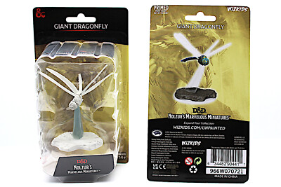 WZK90441 - D&D Nolzur's Marvelous Wave 16 - Unpainted Miniatures-Giant Dragonfly