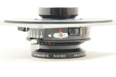 Excellent++ Schneider Symmar S 120mm F5.6 MC Large Format Lens