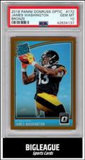 2018 Donruss Optic BRONZE James Washington ROOKIE Cowboys PSA 10 GEM MINT 💎