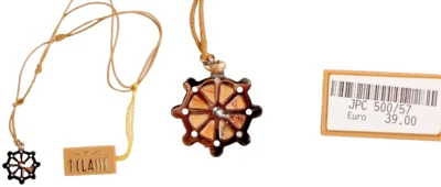 ALVIERO MARTINI PRIMA CLASSE Collana Girocollo Pendente Uomo Donna TIMONE