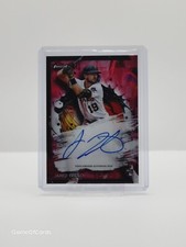 2024 Topps Finest JARED TRIOLO RC Rookie Auto Autograph /5 - Red Refractor 🔥