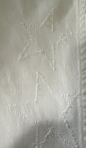 STELLA McCARTNEY WHITE JEANS sz 31 Stars Punctured into Fabric EUC with TAGS - Picture 22 of 23