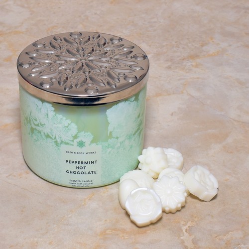 Bath and Body Works Wax Melts Peppermint Hot Chocolate eBay