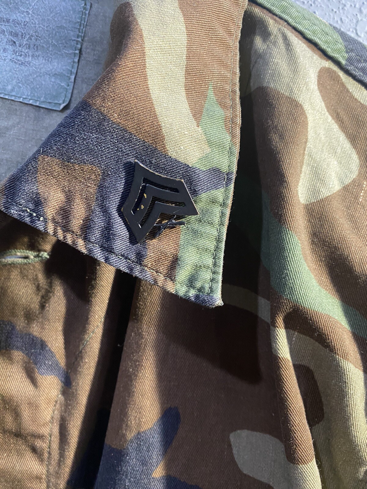 Military Surplus Usmc Coat With Pins Ebay 