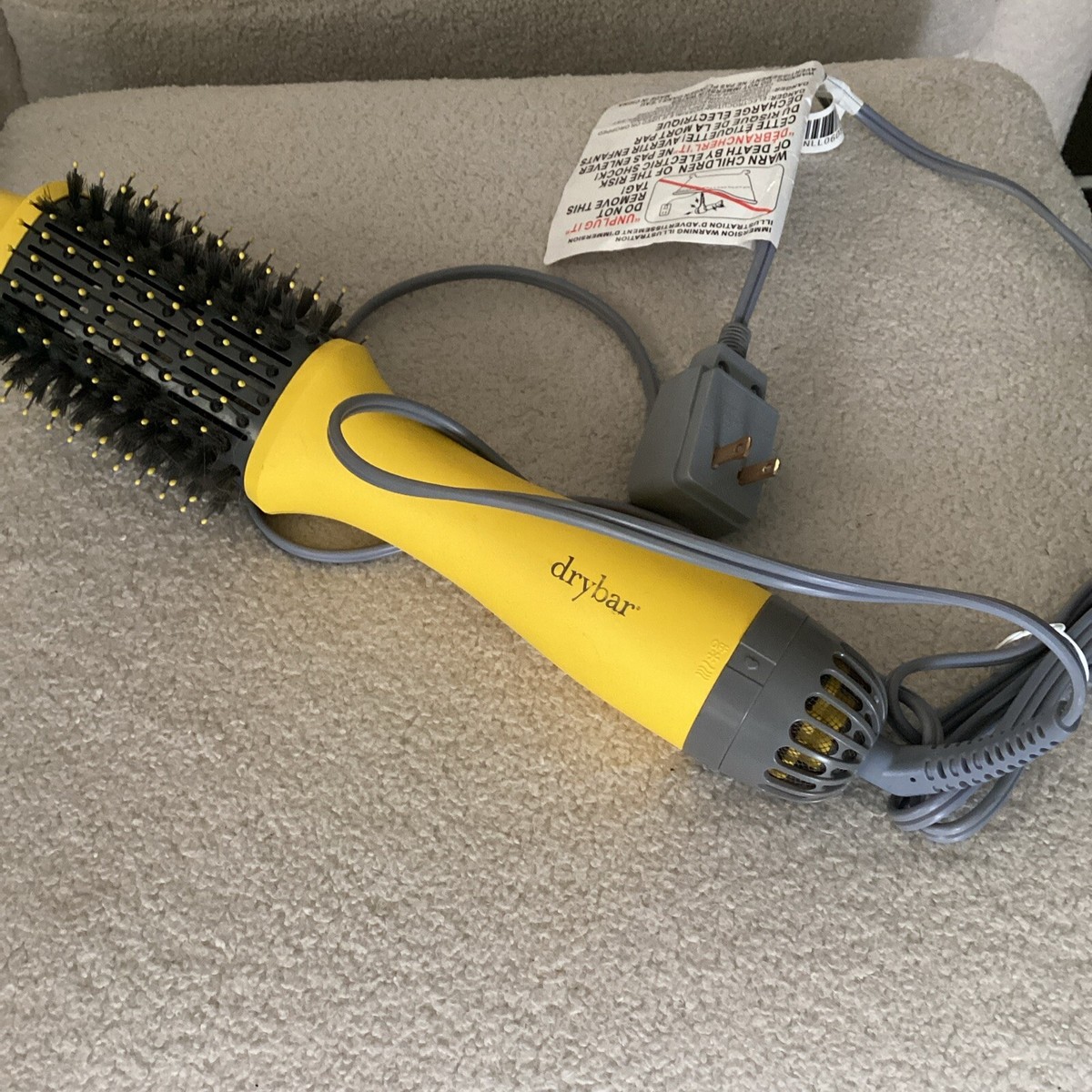 Drybar Blow-Dryer Brush Yellow Wide 2.25
