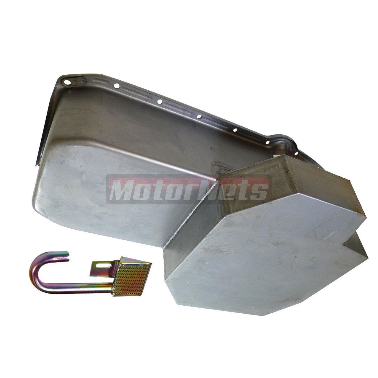 55-79 SBC Chevy Champion Racing Track Oil Pan RAW unplate 7 qt Small Block 383