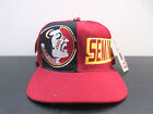Vintage Florida State Seminoles Hat Cap Snap Back Football American Needle Mens