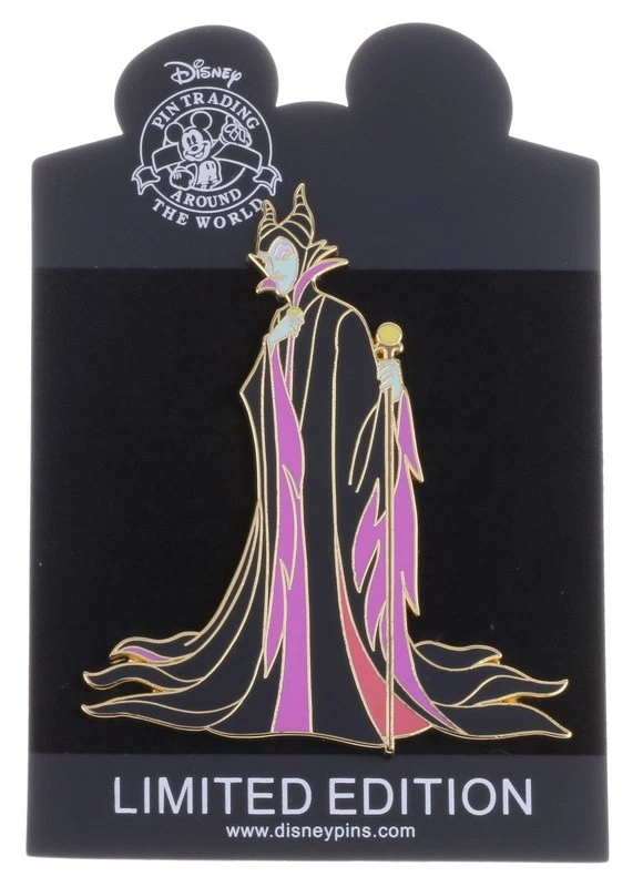 2020 Disney Maleficent Jumbo LE-400 Pin With Packing Rare