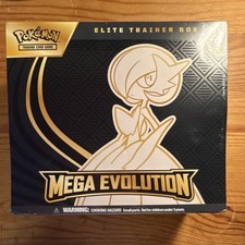 Pokémon Mega Evolution Elite Trainer Box 65 Card Sleeves Mega Gardevoir Alakazam