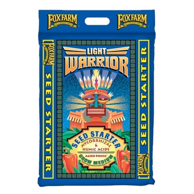 FoxFarm Light Warrior Agroponic Seed Starter Growing Medium, 12qt