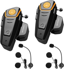 Interfono Moto Bluetooth Coppia BT-S2 Auricolari Bluetooth Casco Moto - Doppia, 