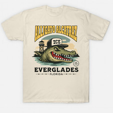 Vintage alcatraz alligator TShirt, Funny Alligator Meme Tshirt, Unisex shirt