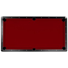 Hathaway Championship Saturn II Billiards Cloth Pool Table Felt Burgundy 7-Feet