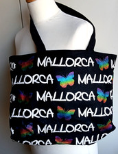 Robin Ruth Tasche m.Aufdruck: *MALLORCA*,Gr.37x28x11cm,sehr guter gebr Zustand