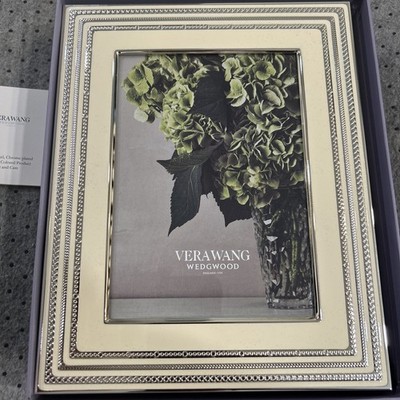 Wedgwood Vera Wang With Love Blanc 5 x 7 Picture Frame
