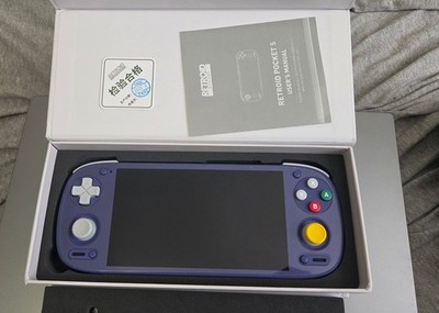 Retroid Pocket 5 - Gamecube Purple - Lightly Used