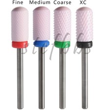 Unusual Shank Nail Ceramic Drill Bits Smooth Salon Gel Remover Cuticle Polisher