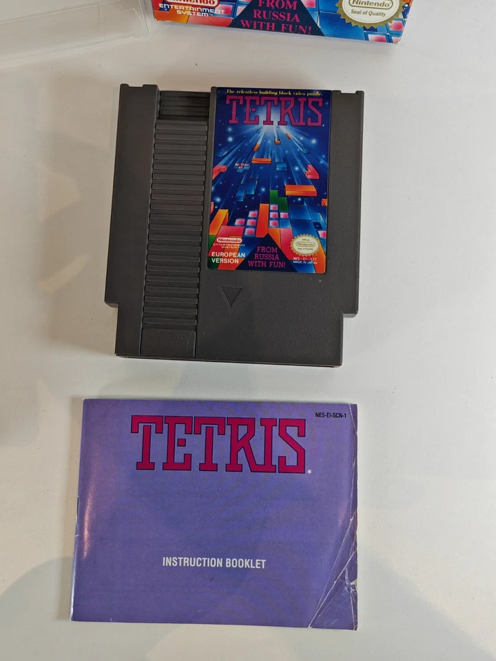 Nintendo NES - Tetris - OVP Bienengräber CIB small klein - Bild 2 von 4