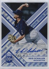 2018 Panini Elite Extra Edition Aspirations Blue 38/50 Reid Schaller Auto s3g