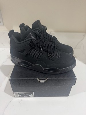 Men s Pre-owned Size 9.5 Jordan 4 Retro Black Cat 2025