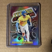 Topps 2026 Series 1 Roman Anthony Boston Red Sox #TOG-9 Titans Rookie Insert