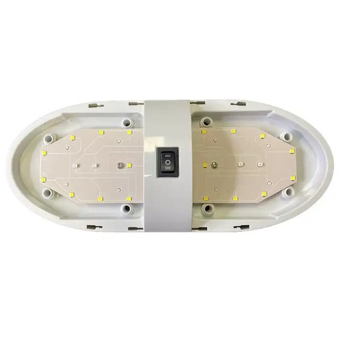 Jayco LED Oval Light 12V Dual - Picture 2 of 3