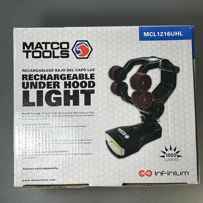 Matco Tools 12V & 16V CORDLESS INFINIUM  RECHARGEABLE UNDER HOOD LIGHT-1k Lumens