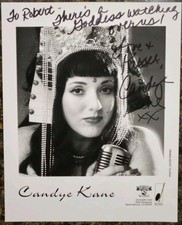 Candye Kane Press Photo 8x10&rdquo;. See Description. with Autograph
