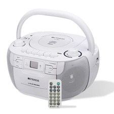TR621 CD and Cassette Player Combo, Boombox CD Player for Home, AM/FM, Tape R...
