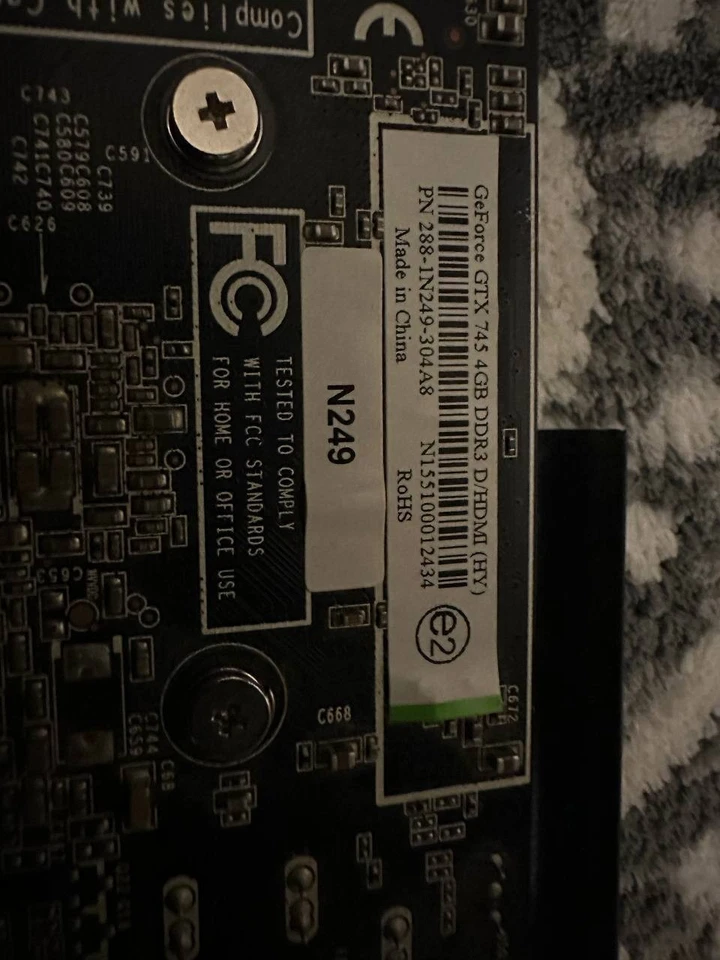 NVIDIA GeForce GTX 745 4GB DDR3 – Tested, Working - Image 3 of 3