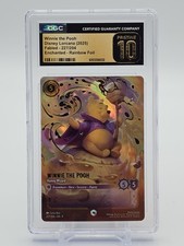 WINNIE THE POOH 2025 DISNEY LORCANA FABLED ENCHANTED 227/204 10 PRISTINE Q7285