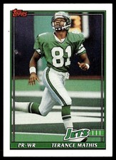 1991 Topps Andre Ware Detroit Lions #416