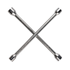 Dunlop Wagenkreuz – Kreuzschlüssel Auto für 17–19–21–23 mm – Radkreuzschlüssel –