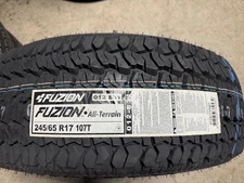 4 New 245 65 17 107T Fuzion All Terrain Tires